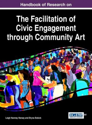 Książka Handbook of Research on the Facilitation of Civic Engagement through Community Art Leigh Nanney Hersey