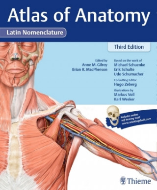 Könyv Atlas of Anatomy, 3e Latin Anne M. Gilroy
