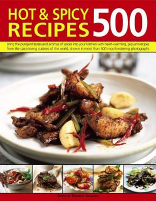 Kniha 500 Hot & Spicy Recipes Beverley Jollands