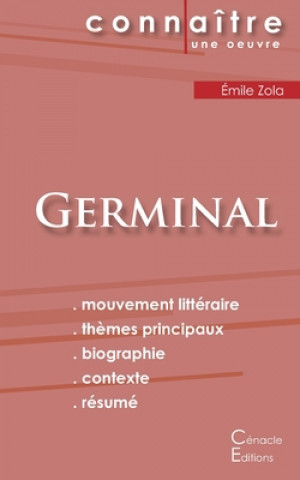 Könyv Fiche de lecture Germinal de Emile Zola (Analyse litteraire de reference et resume complet) Emile Zola