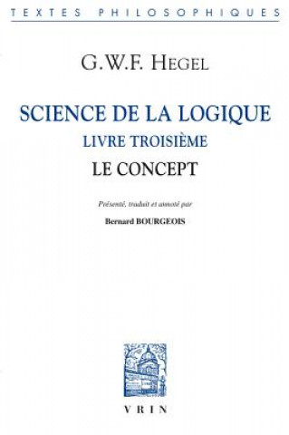 Libro FRE-SCIENCE DE LA LOGIQUE Georg Wilhelm Hegel