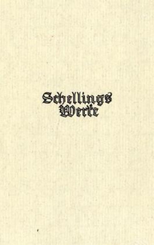 Knjiga Schriften zur Identitätsphilosophie 1801-1806 Friedrich Wilhelm Joseph Schelling