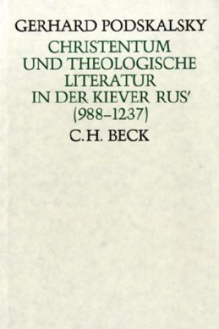 Book Christentum und theologische Literatur Gerhard Podskalsky