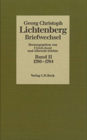 Buch 1780-1784 Georg Chr. Lichtenberg