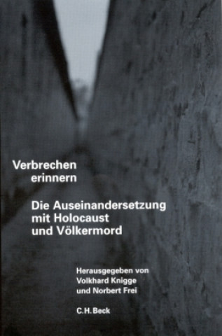 Βιβλίο Verbrechen erinnern Volkhard Knigge