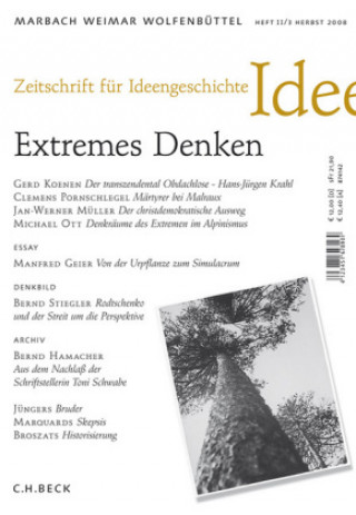 Kniha Extremes Denken Ulrich Raulff