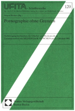 Kniha Pornographie ohne Grenzen Jürgen Becker