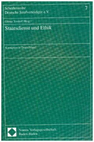 Carte Staatsdienst und Ethik Günter Tondorf