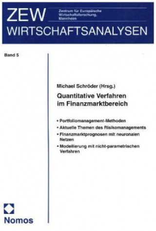 Carte Quantitative Verfahren im Finanzmarktbereich Michael Schröder
