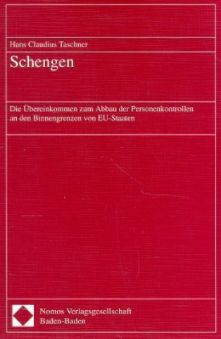 Libro Schengen Hans Cl. Taschner