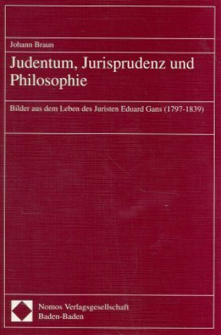 Kniha Judentum, Jurisprudenz und Philosophie Johann Braun