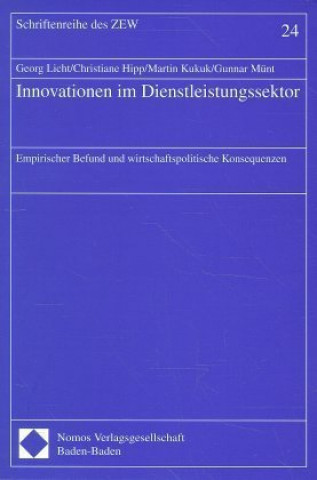 Könyv Innovationen im Dienstleistungssektor Georg Licht