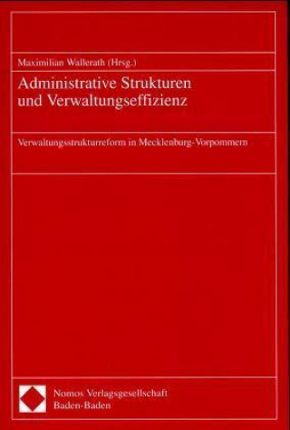 Kniha Administrative Strukturen und Verwaltungseffizienz Maximilian Wallerath