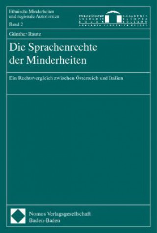 Kniha Die Sprachenrechte der Minderheiten Günther Rautz