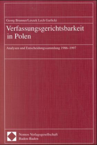 Knjiga Verfassungsgerichtsbarkeit in Polen Georg Brunner