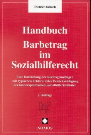 Book Handbuch Barbetrag im Sozialhilferecht Dietrich Schoch