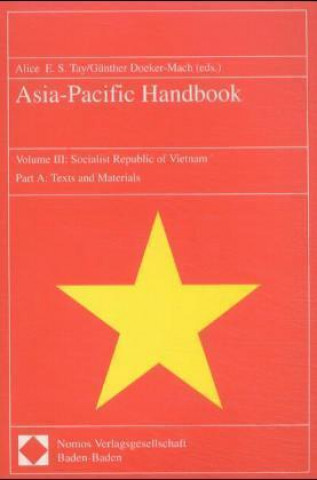 Kniha Socialist Republic of Vietnam Alice E. S. Tay