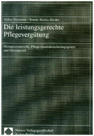 Книга Die leistungsgerechte Pflegevergütung Volker Neumann