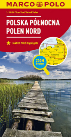 Materiale tipărite MARCO POLO Karte Polen Nord 1:300 000 