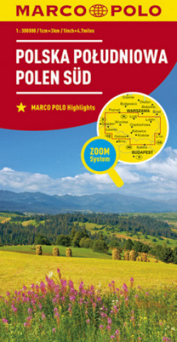 Materiale tipărite MARCO POLO Karte Polen Süd 1:300 000 