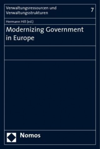 Kniha Modernizing Government in Europe Hermann Hill