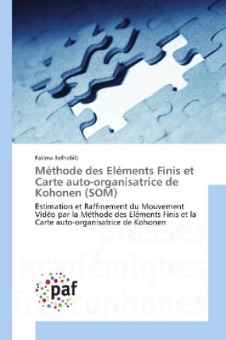Könyv Méthode des Eléments Finis et Carte auto-organisatrice de Kohonen (SOM) Fatima Belhabib