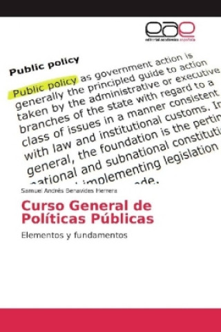 Kniha Curso General de Políticas Públicas Samuel Andrés Benavides Herrera