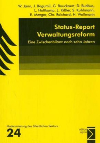 Książka Status-Report Verwaltungsreform Werner Jann