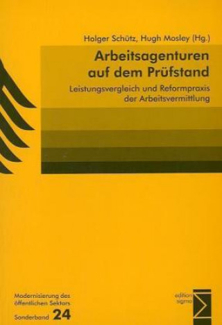 Książka Arbeitsagenturen auf dem Prüfstand Holger Schütz