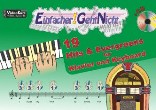 Prasa Einfacher!-Geht-Nicht: 19 Hits & Evergreens - für Klavier und Keyboard mit CD Martin Leuchtner