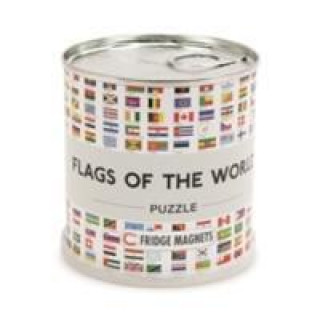 Game/Toy FLAGS OF THE WORLD PUZZLE MAGNETIC 100 P 