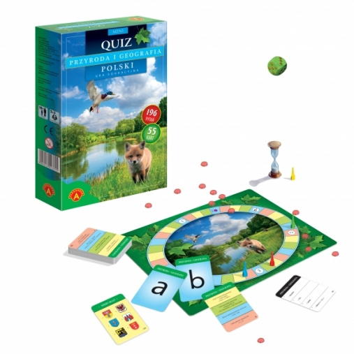 Game/Toy Quiz Przyroda i Geografia Polski mini 