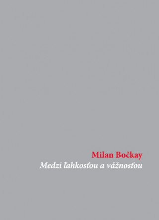 Kniha Medzi ľahkosťou a vážnosťou Milan Bočkay