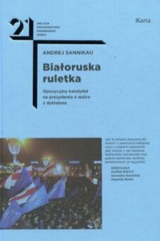 Kniha Bialoruska ruletka Andrej Sannikau
