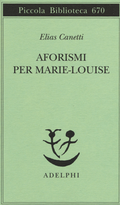 Carte Aforismi per Marie-Louise Elias Canetti