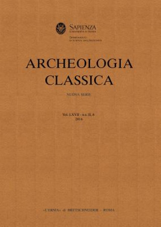 Carte ITA-ARCHEOLOGIA CLASSICA 2016 L'Erma Di Bretschneider