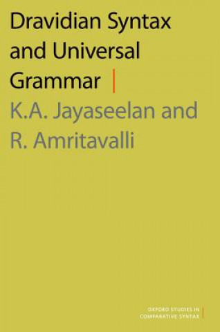 Könyv Dravidian Syntax and Universal Grammar K.A. Jayaseelan