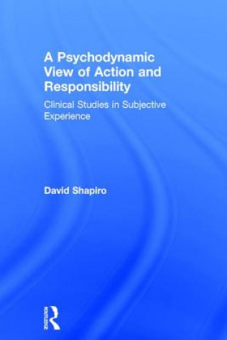 Kniha Psychodynamic View of Action and Responsibility David Shapiro