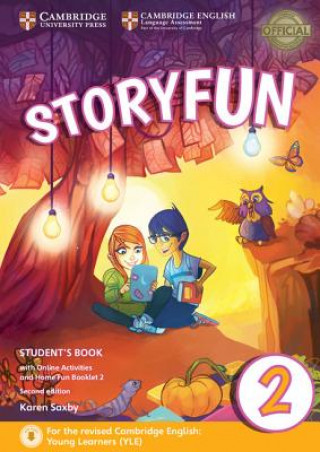 Książka Storyfun for Starters Level 2 Student's Book with Online Activities and Home Fun Booklet 2 Karen Saxby