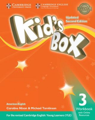 Книга Kid's Box Level 3 Workbook with Online Resources American English Caroline Nixon