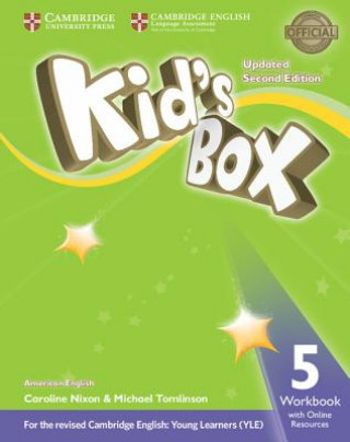 Carte Kid's Box Level 5 Workbook with Online Resources American English Caroline Nixon