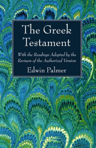 Książka Greek Testament Edwin Palmer