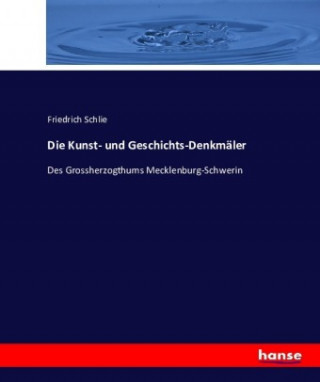 Könyv Kunst- und Geschichts-Denkmaler Friedrich Schlie