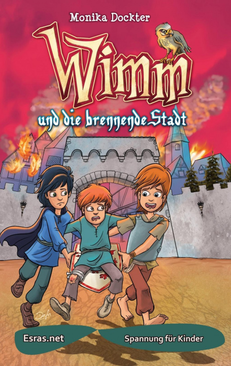 Kniha Wimm und die brennende Stadt Monika Dockter