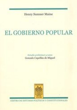 Könyv El gobierno popular 