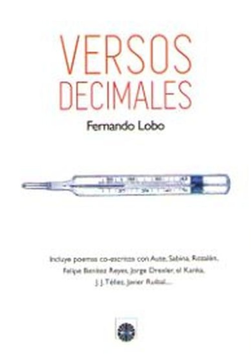 Boek Versos decimales FERNANDO LOBO
