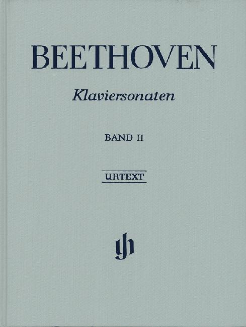 Kniha Beethoven, Ludwig van - Klaviersonaten, Band II Ludwig van Beethoven