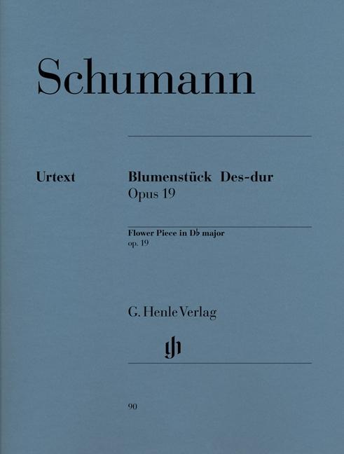 Carte Blumenstück Des-dur op. 19 Robert Schumann