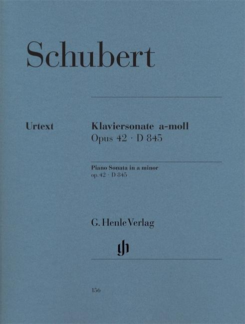 Carte Klaviersonate a-moll op. 42 D 845 Franz Schubert