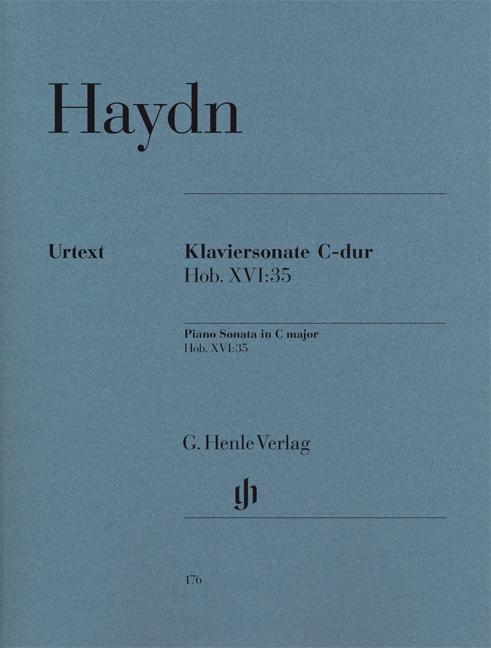 Kniha Klaviersonate C-dur Hob. XVI:35 Joseph Haydn